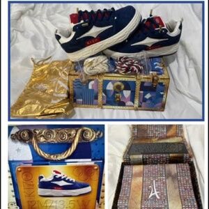 Kizo limited Paris Olympic 2024 edition fashion sneakers